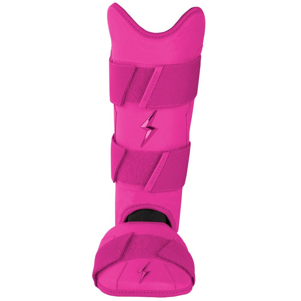 Premium Ambidextrous Baseball Leg & Ankle Guards with Moldable Shell | Bruce Bolt