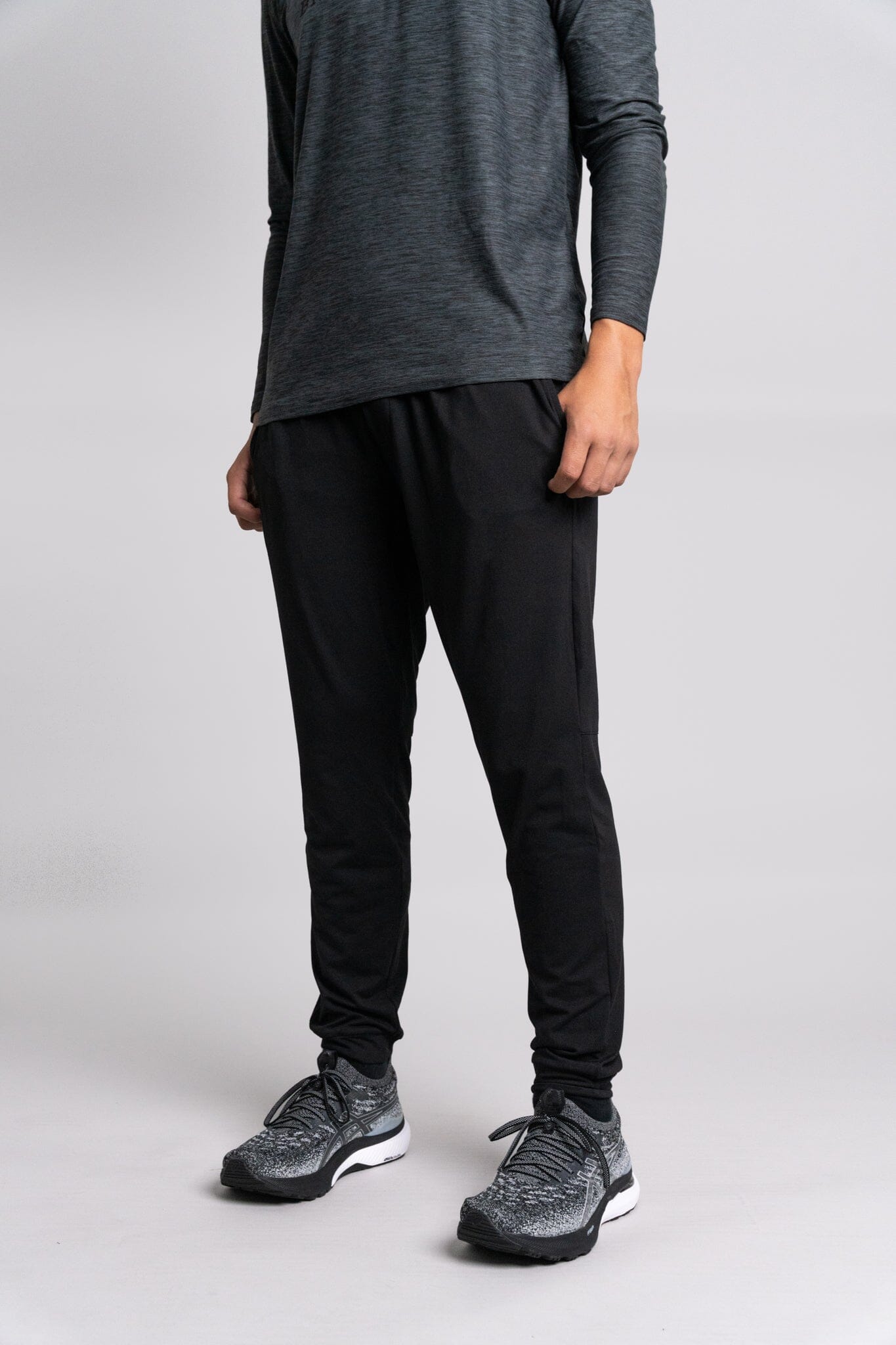 SuperSoft Joggers for Men | Breathable & Stretchy | Black