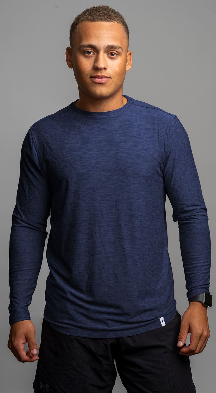 SuperSoft Long Sleeve T-Shirt for Workouts & Casual Wear | BOLT