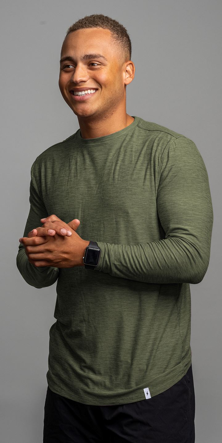 SuperSoft Long Sleeve T-Shirt for Workouts & Casual Wear | BOLT