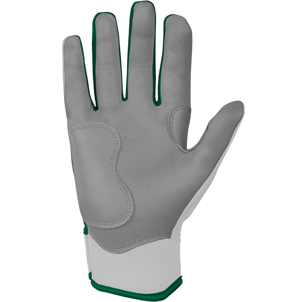 Premium Short Cuff Batting Gloves with Reinforced Palm | Bruce Bolt Pro Chrome Series