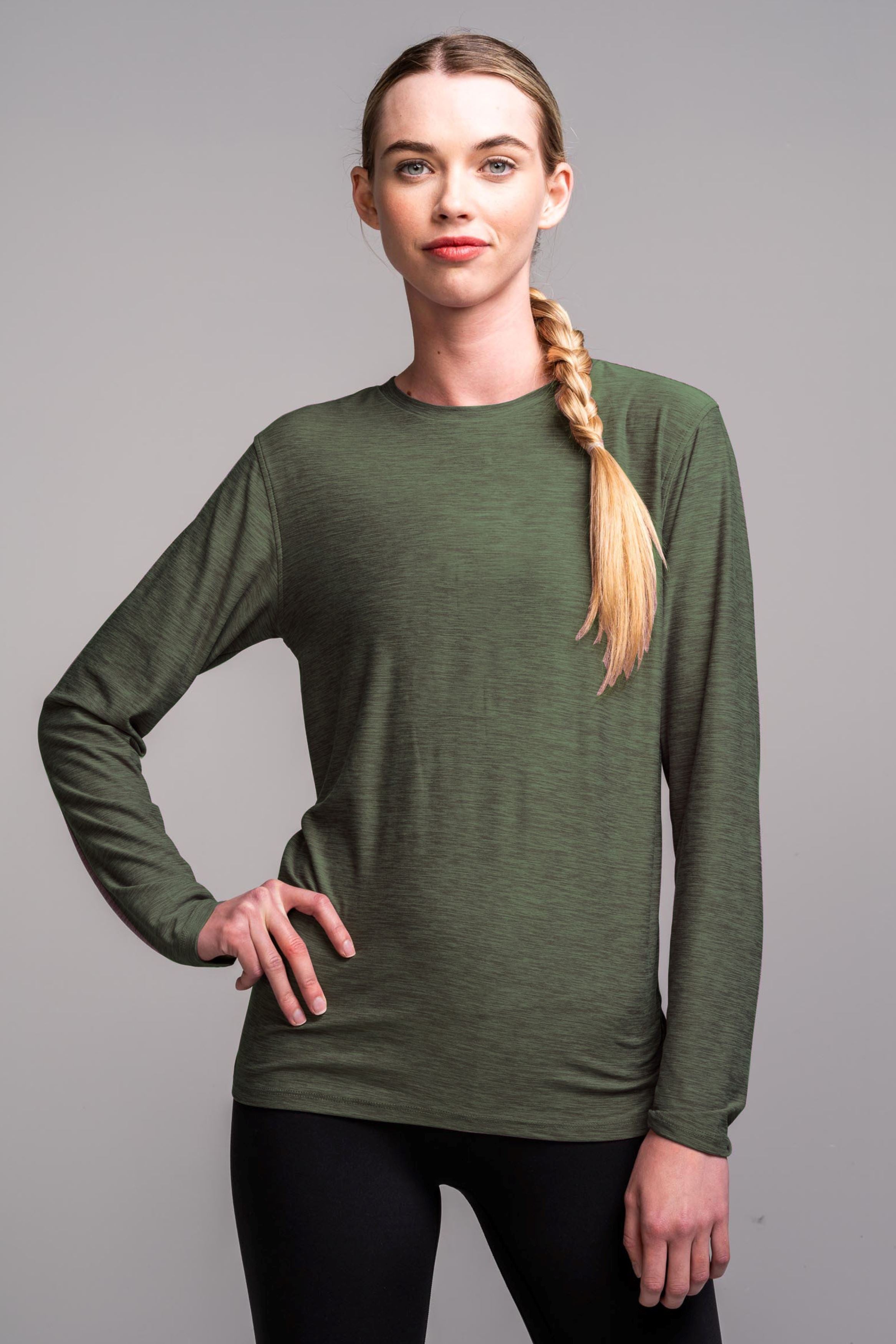 SuperSoft Women's Long Sleeve T-Shirt for Gym & Casual | BOLT