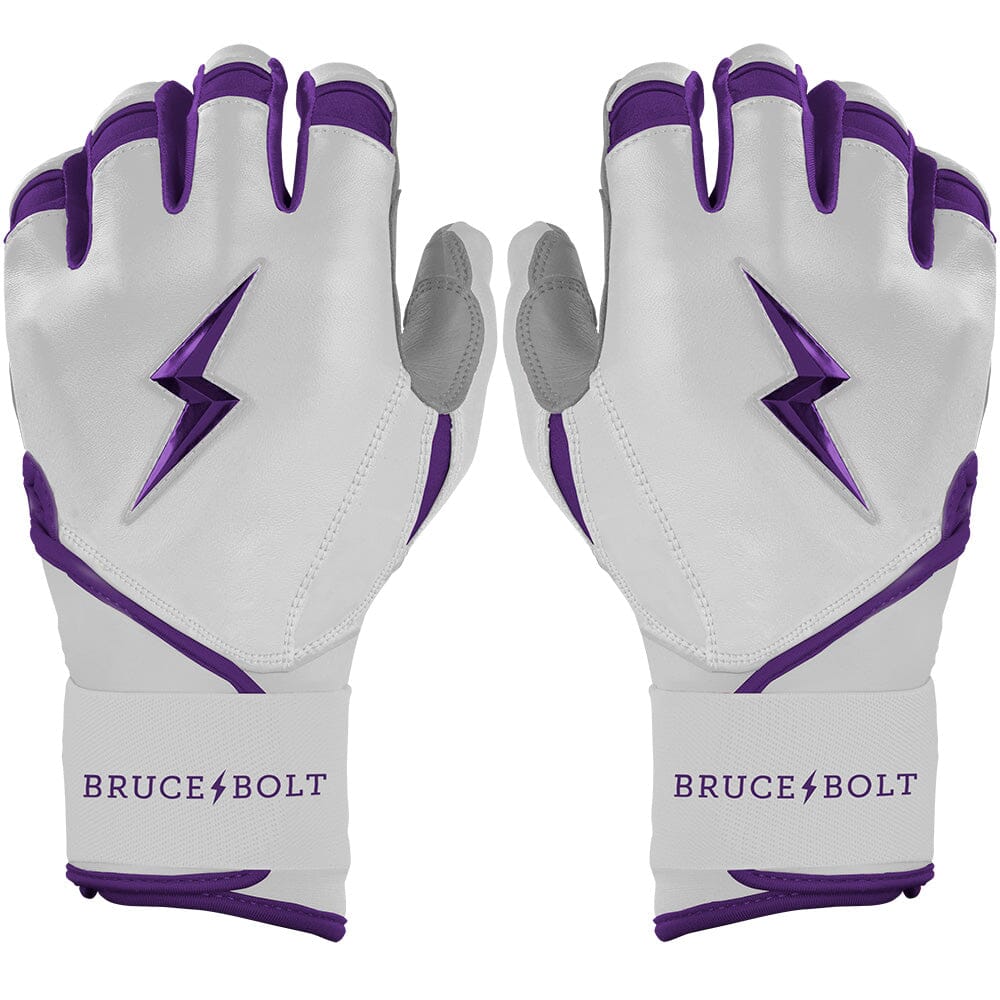 Premium Long Cuff Batting Gloves with Reinforced Palm | Bruce Bolt