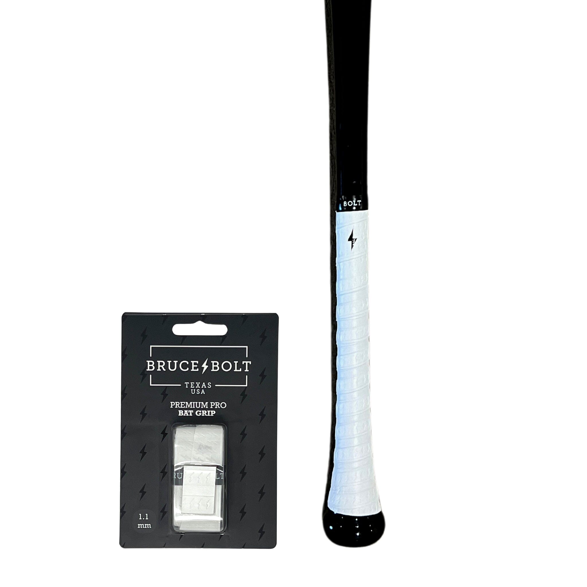 Premium Pro Bat Grip for Baseball - Tacky & Long-Lasting | BRUCE BOLT