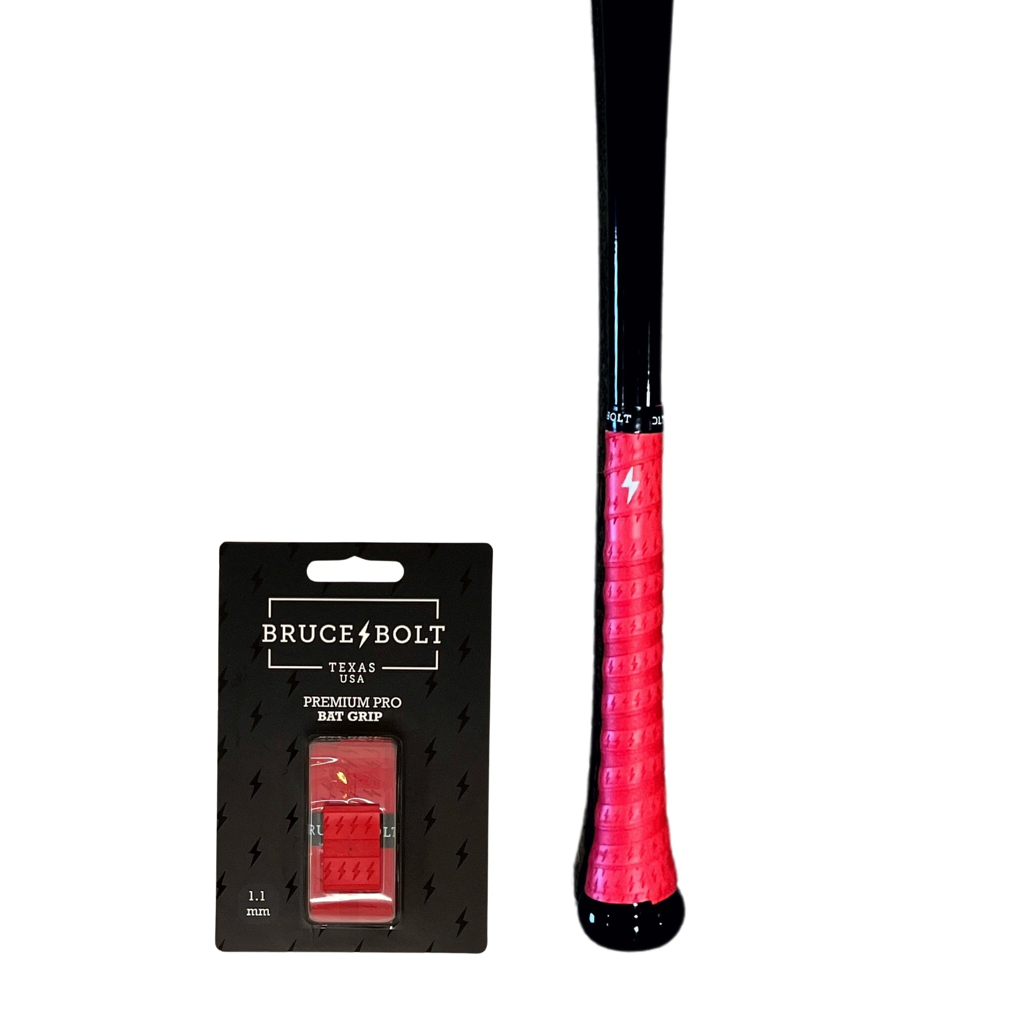 Premium Pro Bat Grip for Baseball - Tacky & Long-Lasting | BRUCE BOLT